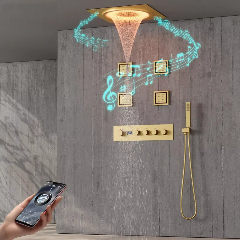Akıllı LED Duş Seti Banyo Müzi - Spa & Wellness Paradies Braunschweig incelemesi ve fiyatı